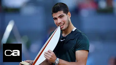 Alcaraz vence a Zverev y gana en Madrid su segundo Masters 1000 Alcaraz vence a Zverev y gana en Madrid su segundo Masters 1000