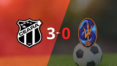 Goleada de Ceará 3 a 0 sobre Dep. La Guaira Goleada de Ceará 3 a 0 sobre Dep. La Guaira