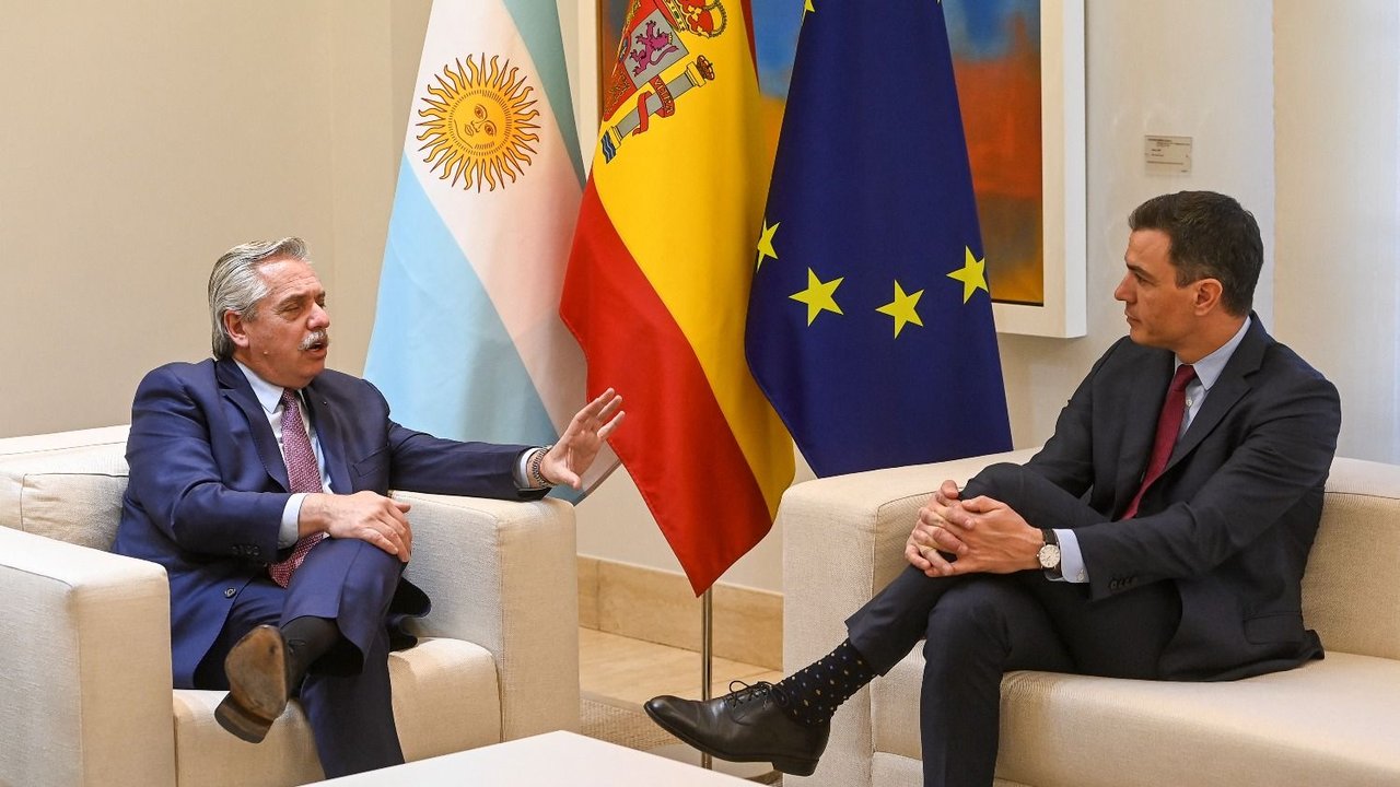  Alberto Fernández- Pedro Sánchez