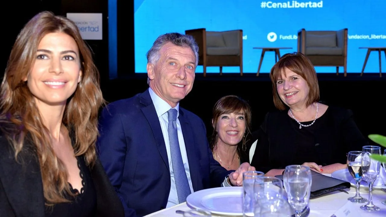 Macri usó una frase de Cristina y elogió a Maradona ante liberales