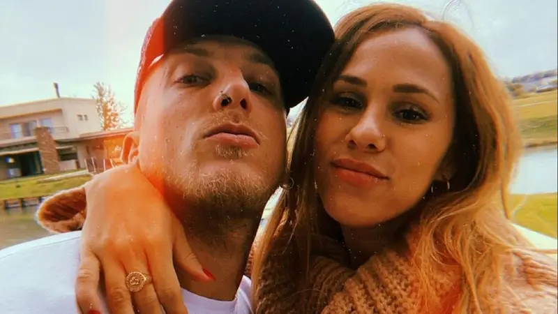 Foto de El Polaco y Barby Silenzi, sobre quienes aseguran que están separados