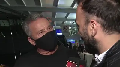 Ricardo Montaner enojado con el notero de LAM Ricardo Montaner enojado con el notero de LAM