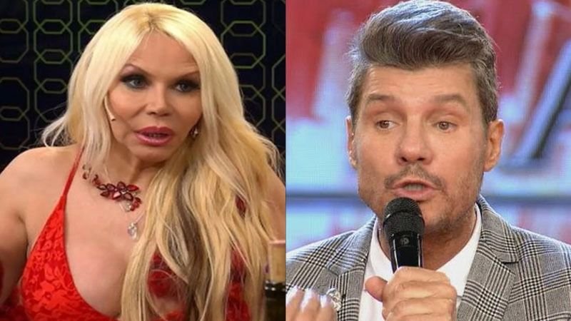 Alejandra Pradón y Marcelo Tinelli