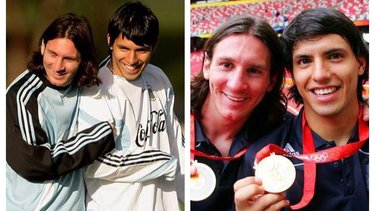 El emotivo video que subió Agüero junto a Messi y se hizo viral