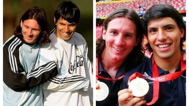 El emotivo video que subió Agüero junto a Messi y se hizo viral