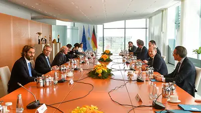 Alberto Fernández pidió a Europa por políticas desarrollistas que ayuden a la región Alberto Fernández pidió a Europa por políticas desarrollistas que ayuden a la región