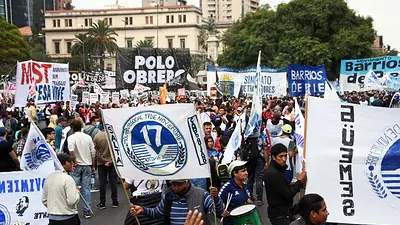 Marcha Federal Unidad Piquetera, piqueteros Marcha Federal Unidad Piquetera, piqueteros