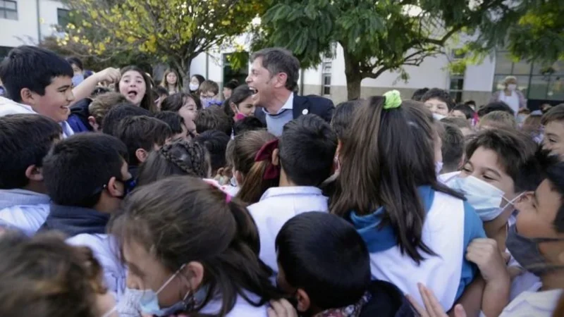 Axel Kicillof inaugurará la escuela N°100 de su gestión en la provincia de Buenos Aires
