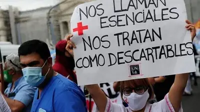 Alerta de enfermeros en Corrientes: ATSA le exige a Valdés una recomposición salarial urgente Alerta de enfermeros en Corrientes: ATSA le exige a Valdés una recomposición salarial urgente