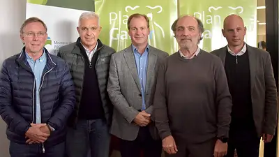 Julián Domínguez y Gustavo Bordet lanzaron el Plan GanAr en Entre Ríos Julián Domínguez y Gustavo Bordet lanzaron el Plan GanAr en Entre Ríos