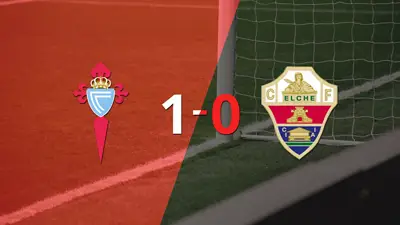 Con un solo tanto, Celta derrotó a Elche en el Estadio de Balaídos Con un solo tanto, Celta derrotó a Elche en el Estadio de Balaídos
