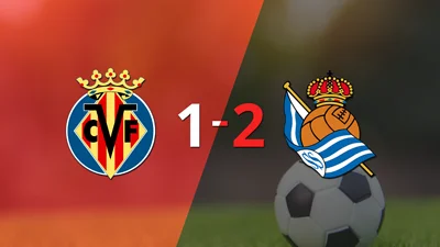 A Real Sociedad le alcanzó con un gol para vencer por 2 a 1 a Villarreal A Real Sociedad le alcanzó con un gol para vencer por 2 a 1 a Villarreal