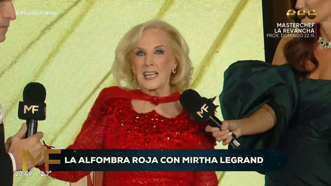 Mirtha Legrand.