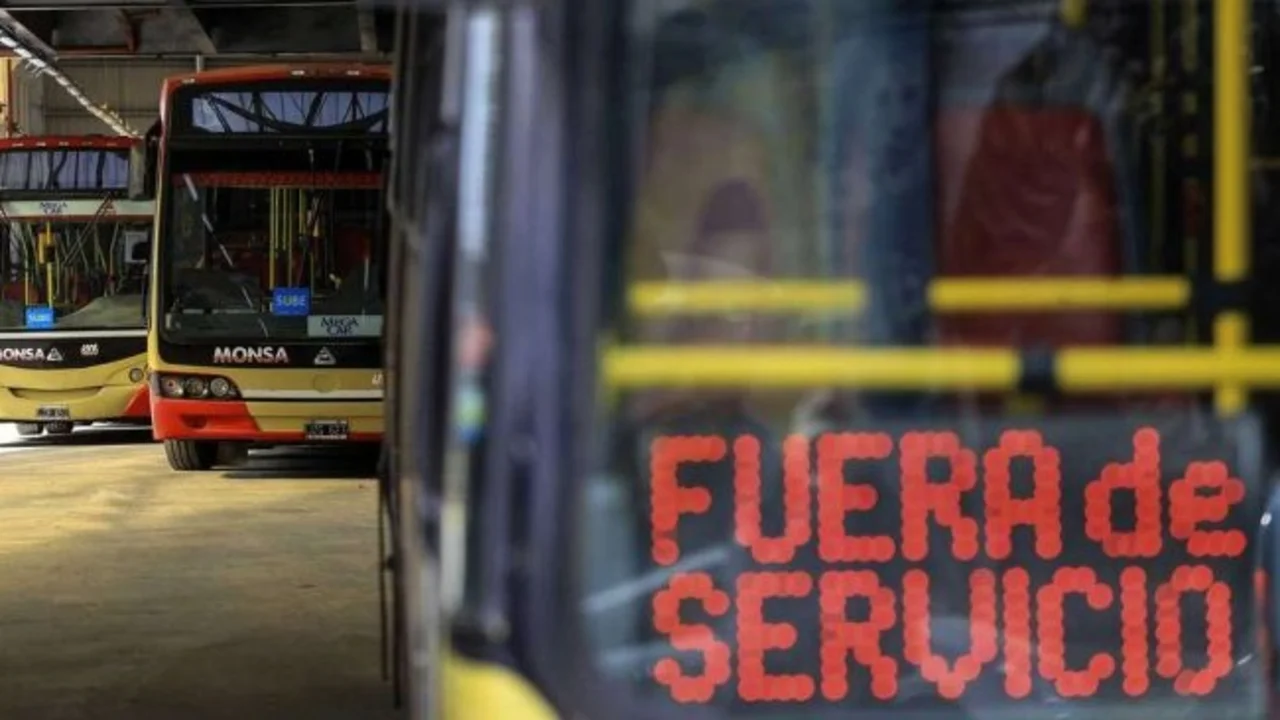 Paro de colectivos 
