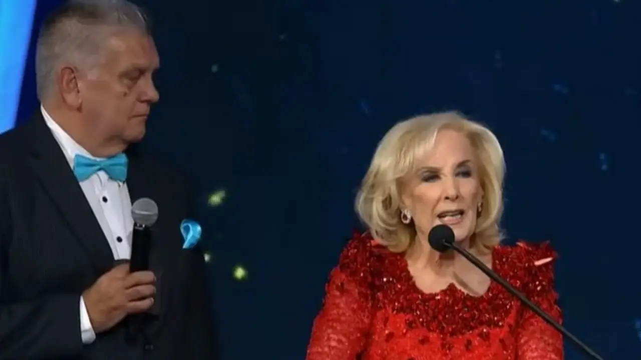 Mirtha Legrand con Luis Ventura en los Martín Fierro: contó cuántos años tiene y qué va a ser de su futuro en la televisión 