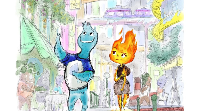 Elemental. Disney. Pixar