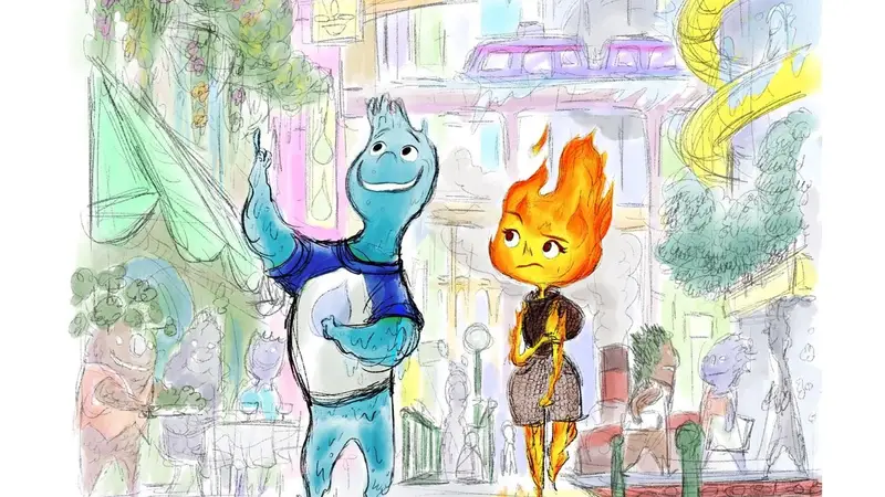 Elemental. Disney. Pixar