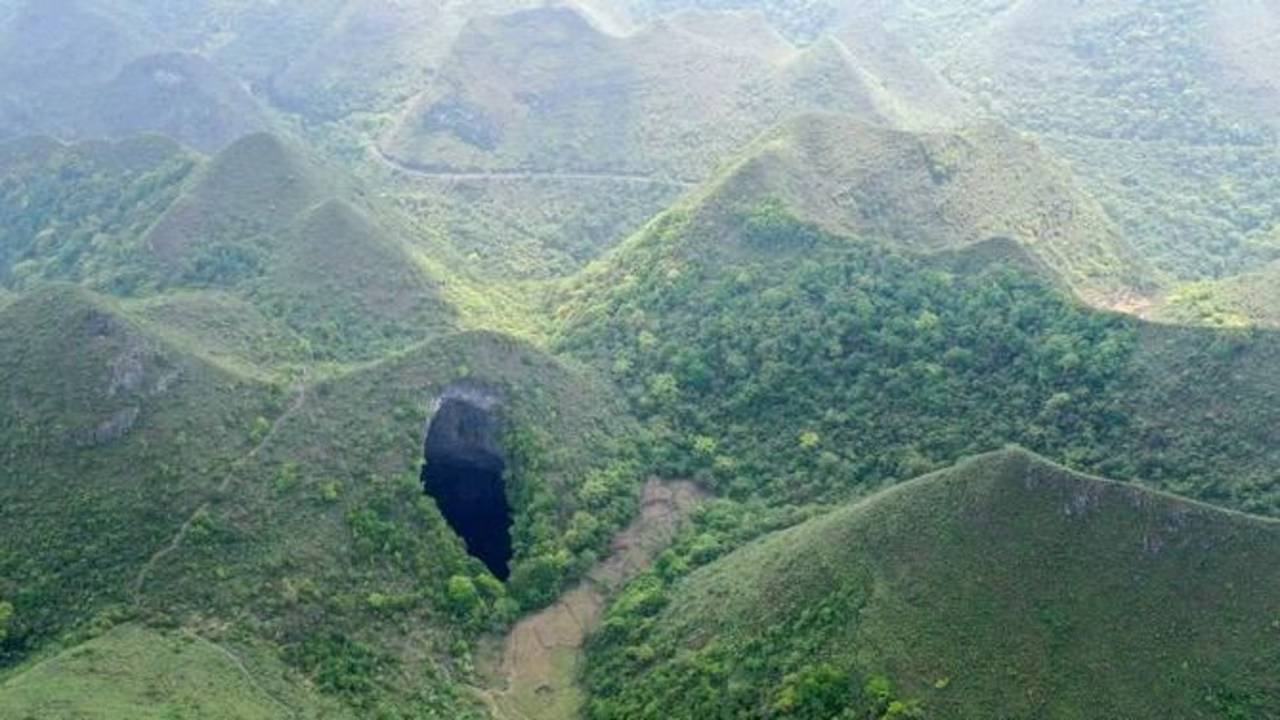 Sumidero kárstico.
