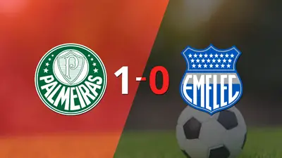 En su casa Palmeiras derrotó a Emelec 1 a 0 En su casa Palmeiras derrotó a Emelec 1 a 0