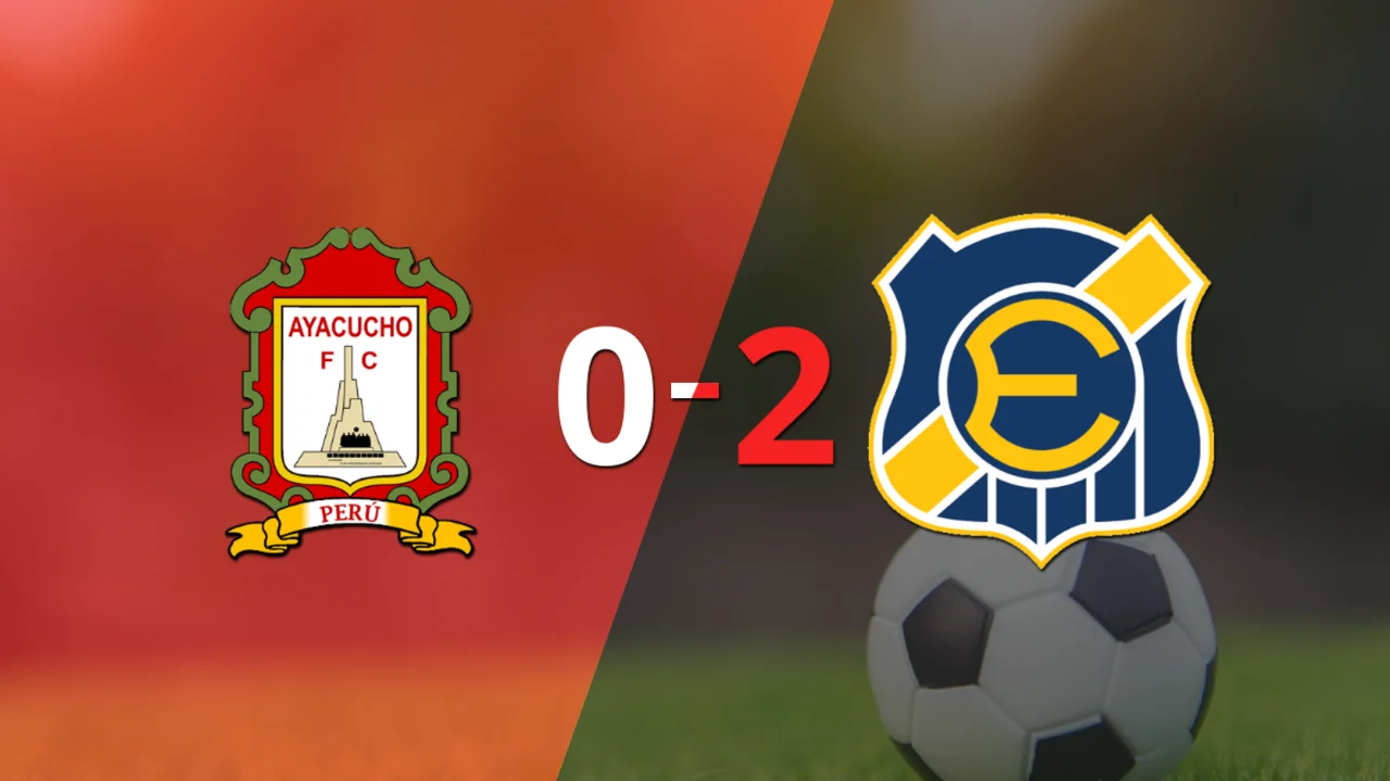 Con dos tantos, Everton derrotó a Ayacucho FC en su casa