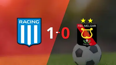 En su casa Racing Club derrotó a Melgar 1 a 0 En su casa Racing Club derrotó a Melgar 1 a 0
