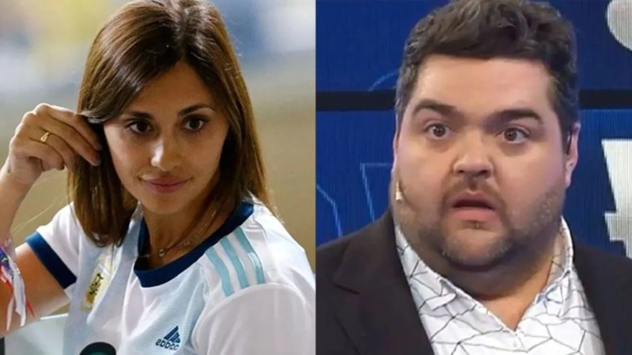 Antonela Roccuzzo le mandó un sorpresivo mensaje a Darío Barassi y el conductor lo expuso en 100 argentinos dicen