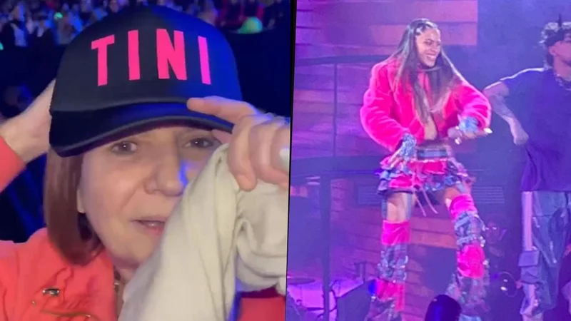 Patricia Bullrich fue a ver el recital de Tini Stoessel para hacer campaña política y pasó un papelón
