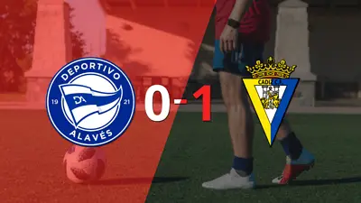 A Cádiz no le sobró nada, pero venció a Alavés en su casa por 1 a 0 A Cádiz no le sobró nada, pero venció a Alavés en su casa por 1 a 0
