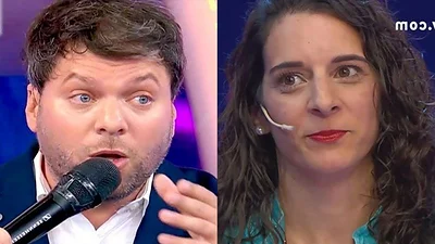 Guido Kaczka cruzó a una participante de Los 8 Escalones Guido Kaczka cruzó a una participante de Los 8 Escalones