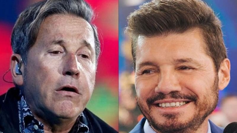 Ricardo Montaner y Marcelo Tinelli