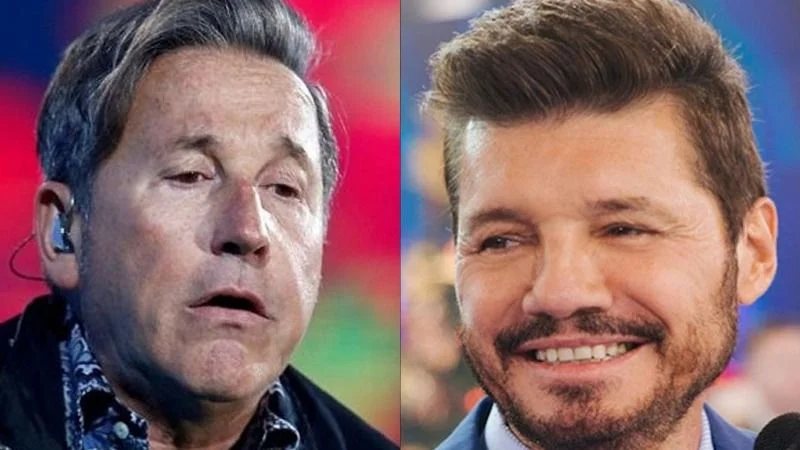 Ricardo Montaner y Marcelo Tinelli