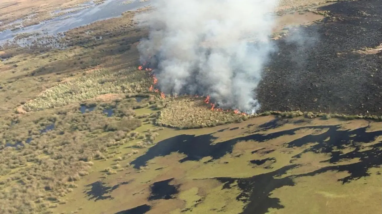 Entre Ríos y Catamarca reportan incendios forestales activos