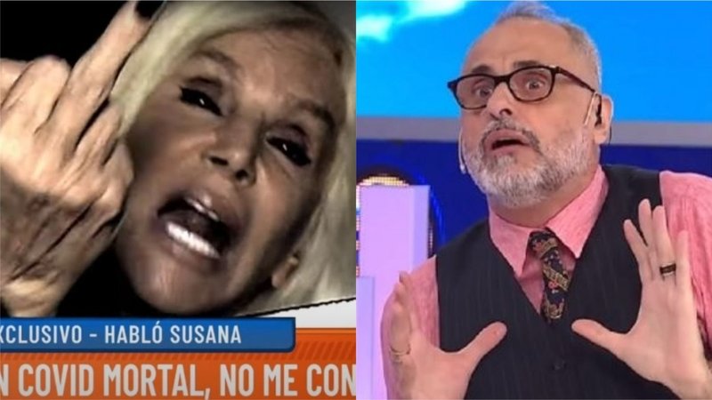 Susana Giménez y Jorge Rial