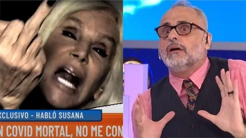Susana Giménez y Jorge Rial