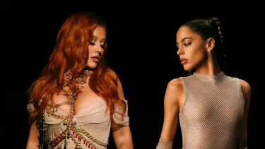 Christina Aguilera anunció su colaboración con Tini Stoessel 