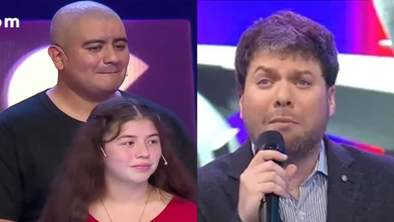 Guido Kaczka, emocionado en Los 8 Escalones