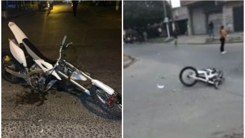 Accidente de un cantante argentino.