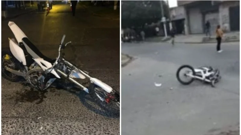 Accidente de un cantante argentino.