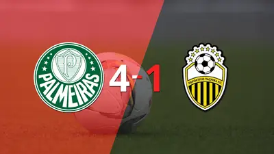 Palmeiras goleó 4-1 a Táchira con triplete de Gustavo Scarpa Palmeiras goleó 4-1 a Táchira con triplete de Gustavo Scarpa