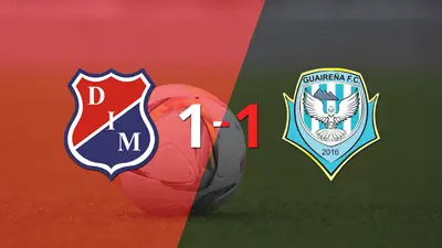 Reparto de puntos en el empate a uno entre Independiente Medellín y Guaireña Reparto de puntos en el empate a uno entre Independiente Medellín y Guaireña