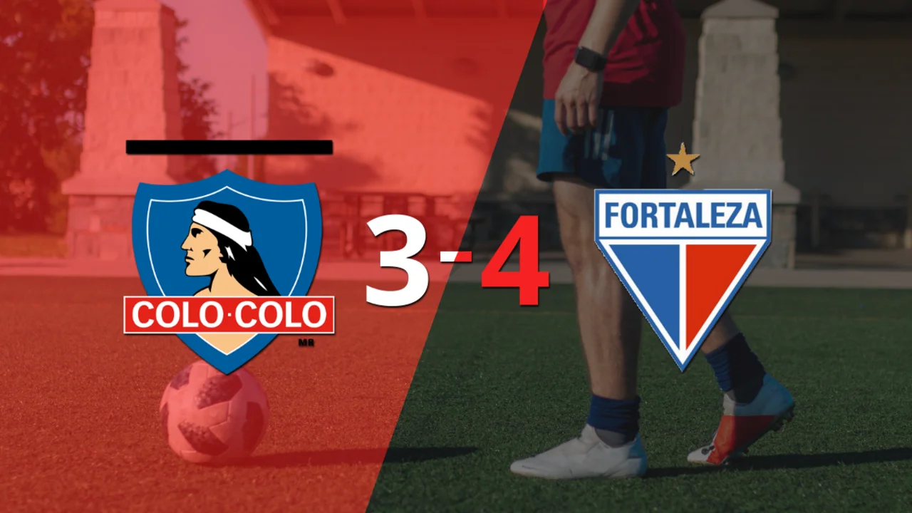 Moises marca un doblete en la victoria 4-3 de Fortaleza ante Colo Colo