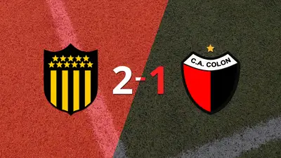 Peñarol logra 3 puntos al vencer de local a Colón 2-1 Peñarol logra 3 puntos al vencer de local a Colón 2-1