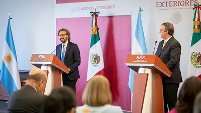 Cafiero destacó que el comercio con México creció 50% en 2021 Cafiero destacó que el comercio con México creció 50% en 2021