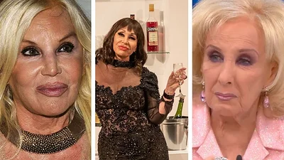 Moria Casán. Mirtha Legrand. Susana Giménez Moria Casán. Mirtha Legrand. Susana Giménez
