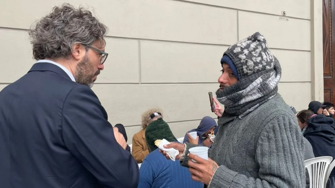 Cancillería y Red Solidaria celebraron el día de la Patria en Plaza de Mayo