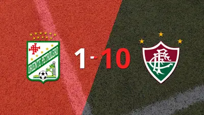 Fluminense aplastó a Oriente Petrolero con hat-trick de Matheus Martins Fluminense aplastó a Oriente Petrolero con hat-trick de Matheus Martins