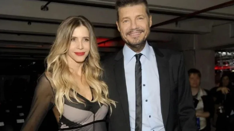 Marcelo Tinelli y Guillermina Valdés juntos en un evento