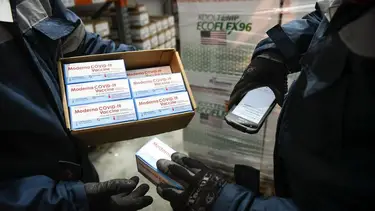 Arribaron a la Argentina más de un millón y medio de dosis de vacuna Moderna