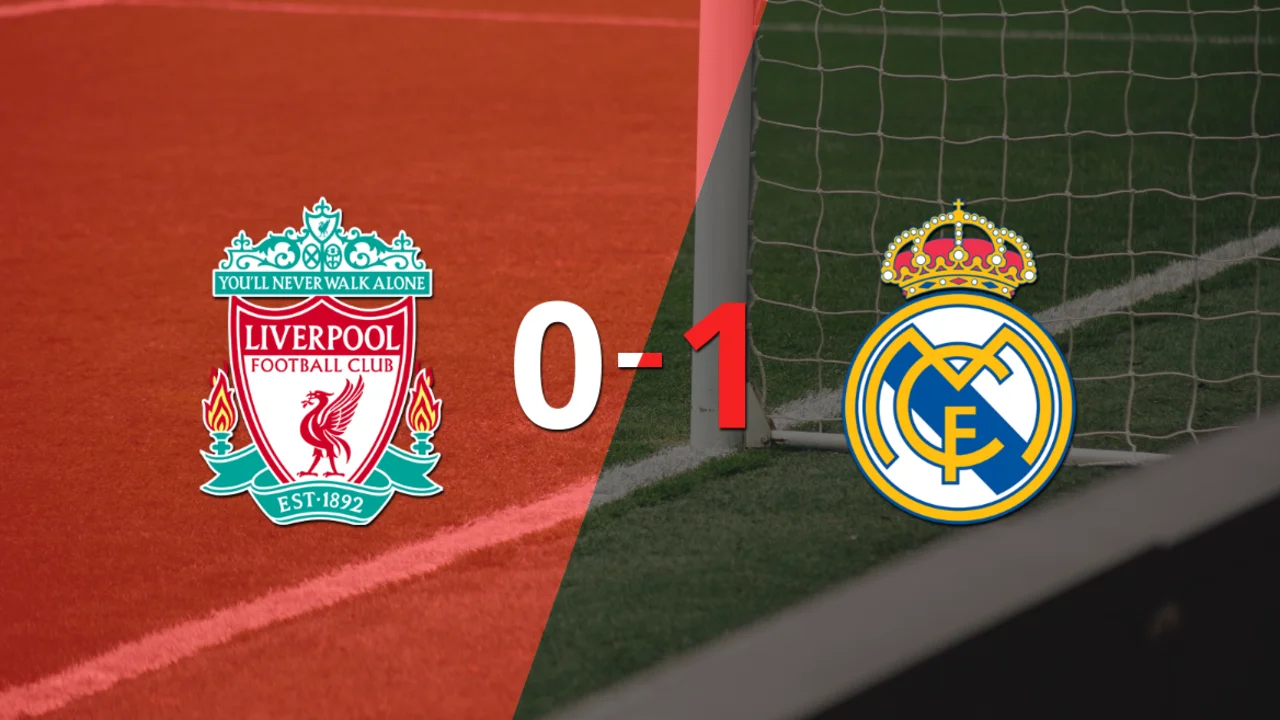 Real Madrid derrotó con lo justo a Liverpool en su casa