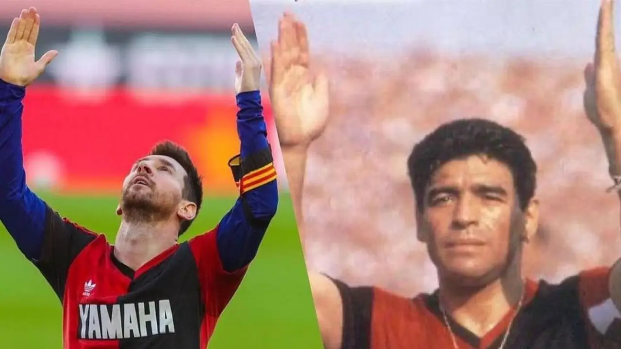 Lionel Messi, Diego Maradona, Newell´s, Barcelona, fútbol